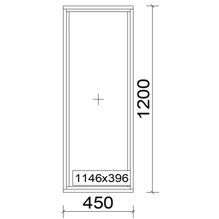 4mm Clear Tough Single Glazed – Fixed Window - Image 1