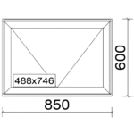 4mm Clear Tough Double Glazed – Awning Window