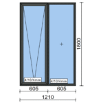 4mm Clear Tough Double Glazed – Awning Window