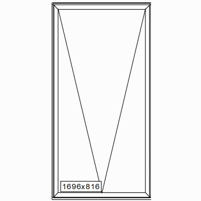 4mm Clear Float Toughened Single Glazed Glass - Image 1