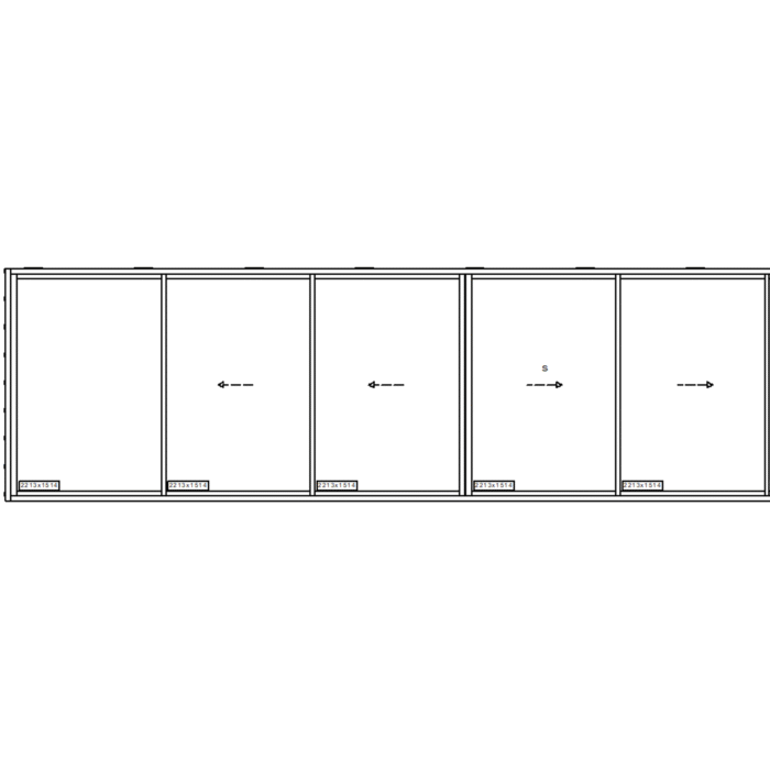 6mm Clear Toughened – 6mm Energy Tech Clear Toughened Double Glazed – 18mm Glass - Image 1