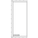 4mm Clear Toughened Double Glazed – 24 mm Glass