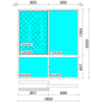6.38mm Clear Laminated – Sliding Window
