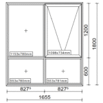 4mm Clear Tough Double Glazed – Awning Window