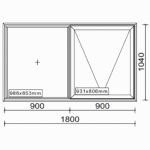 4mm Clear Tough Double Glazed – Awning Window